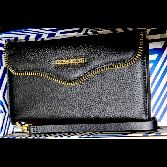 Rebecca Minkoff Black Cell Phone Case